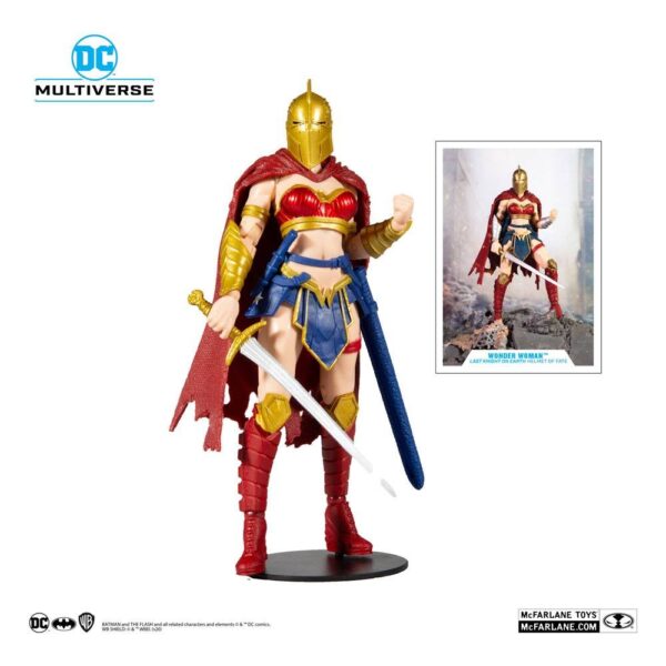 Figura Wonder Woman Batman El Último Caballero de la Tierra DC Multiverse McFarlane Toys