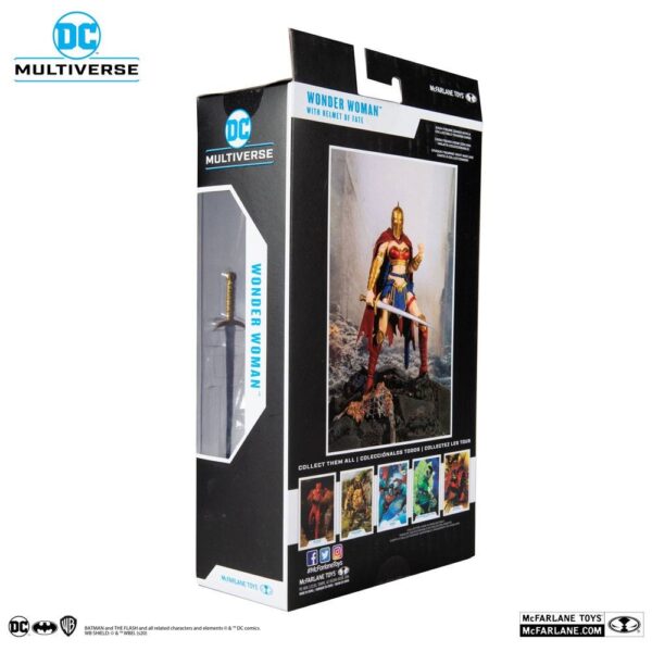 Figura Wonder Woman Batman El Último Caballero de la Tierra DC Multiverse McFarlane Toys