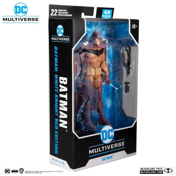 Figura Batman White Knight (Red Variant) DC Multiverse McFarlane Toys