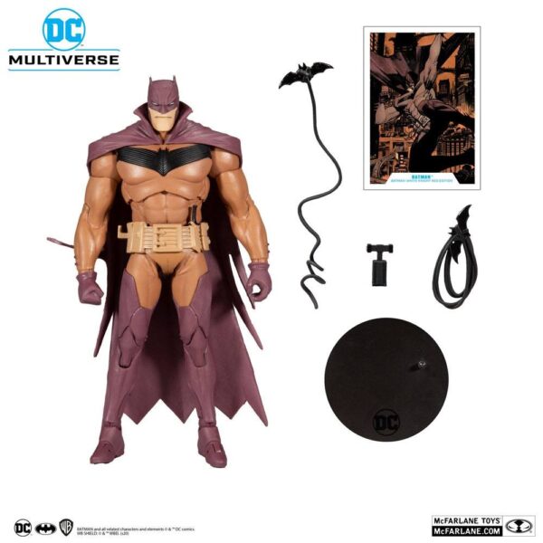 Figura Batman White Knight (Red Variant) DC Multiverse McFarlane Toys