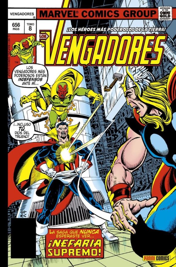 Los Vengadores 8. Nefaria Supremo (Marvel Gold)
