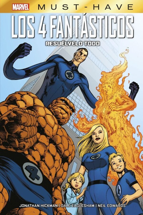 Los 4 Fantásticos Resuélvelo Todo (Marvel Must Have 21)