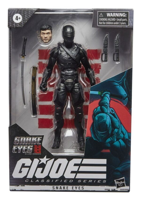 Figura Snake Eyes G.I. Joe Classified Series Hasbro