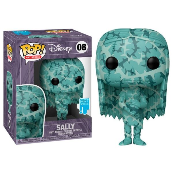 Figura Sally Artist's Series con Caja Pesadilla Antes De Navidad POP Funko 8