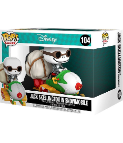 Figura Jack Snowmobile Pesadilla Antes De Navidad Super Deluxe Rides POP Funko 104