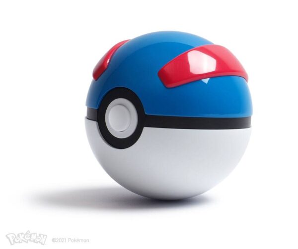 Réplica Super Ball Pokemon Diecast Escala 1/1