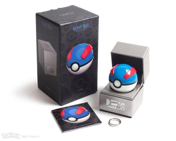 Réplica Super Ball Pokemon Diecast Escala 1/1