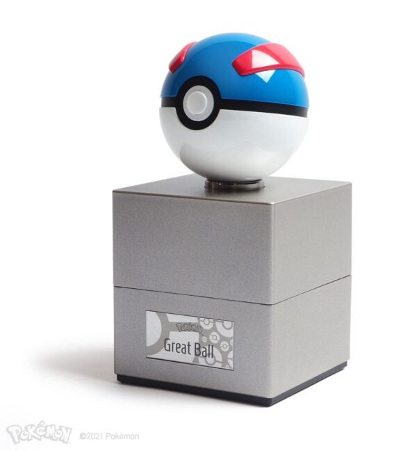 Réplica Super Ball Pokemon Diecast Escala 1/1