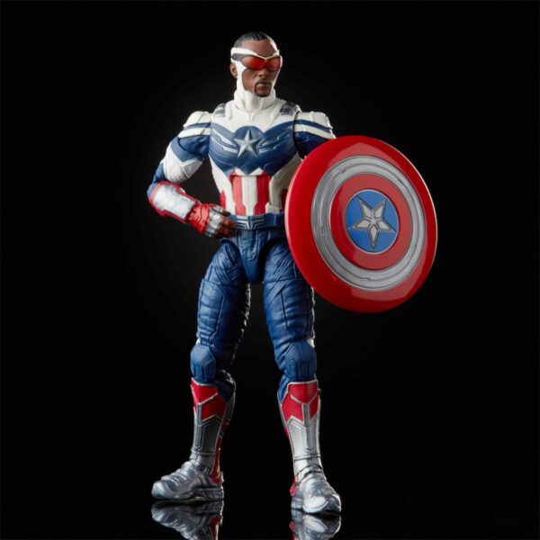 Figura Capitán América Sam Wilson The Falcon And The Winter Soldier Marvel legends