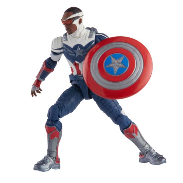 Figura Capitán América Sam Wilson The Falcon And The Winter Soldier Marvel legends