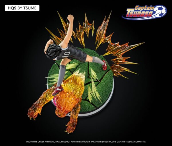 Estatua Kojiro Hyuga Tiger Shot Mark Lenders Captain Tsubasa Campeones 1/6 Tsume