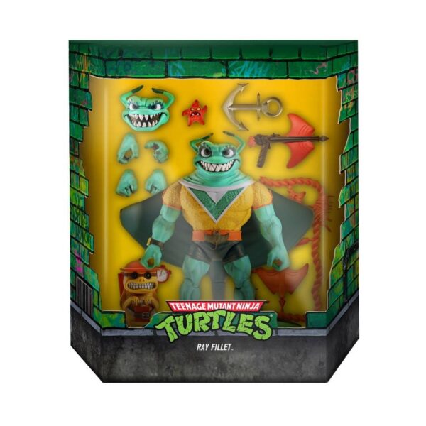 Figuras Tortugas Ninja Ultimates Wave 5 Super7 Set Completo