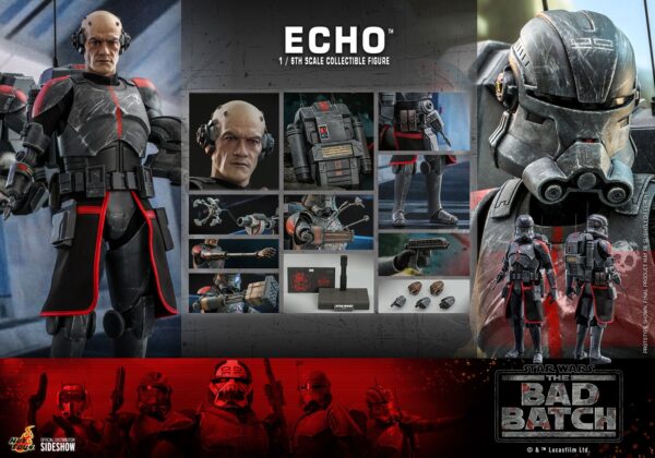Figura Echo Star Wars The Bad Batch La Remesa Mala Hot Toys