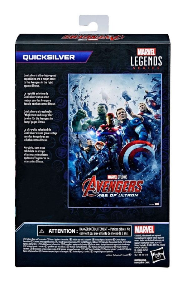 Figura Quicksilver Mercurio Avengers Age of Ultron the Infinity Saga Marvel Legends