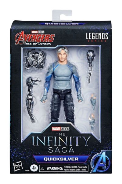 Figura Quicksilver Mercurio Avengers Age of Ultron the Infinity Saga Marvel Legends