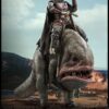 Set Figuras Mando y Blurrg Star Wars The Mandalorian Escala 1/6 Hot Toys