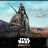 Set Figuras Mando y Blurrg Star Wars The Mandalorian Escala 1/6 Hot Toys