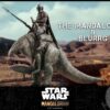 Set Figuras Mando y Blurrg Star Wars The Mandalorian Escala 1/6 Hot Toys