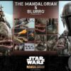 Set Figuras Mando y Blurrg Star Wars The Mandalorian Escala 1/6 Hot Toys