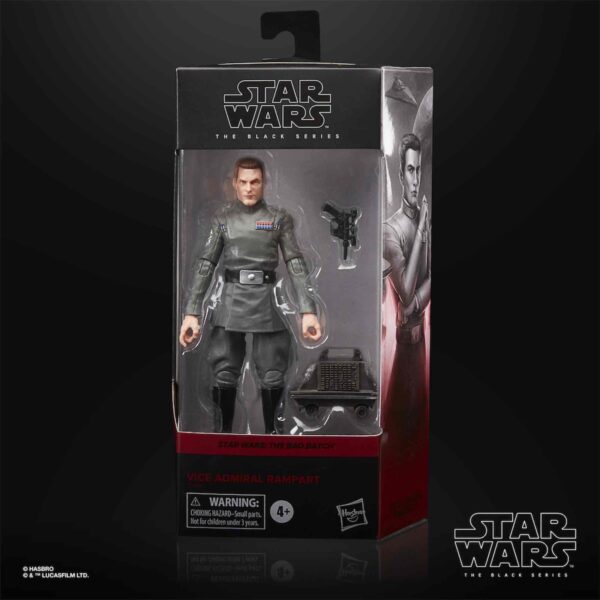 Figura Almirant Rampart Star Wars Bad Batch Black Series Hasbro