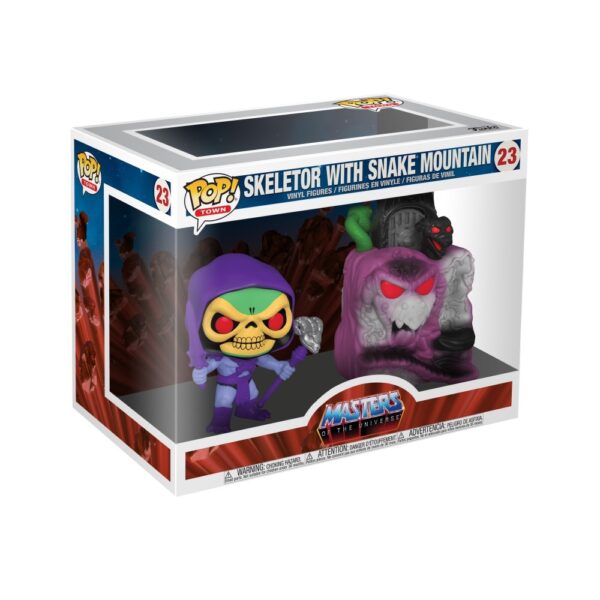 Figura Skeletor Snake Mountain Masters of The Universe Funko Pop Town