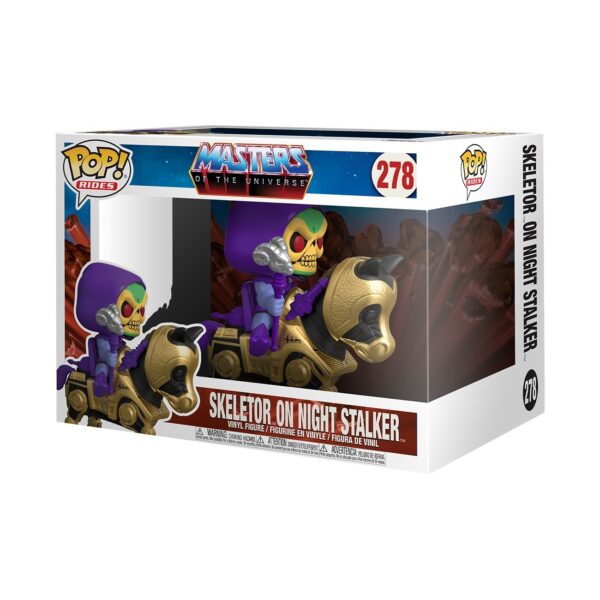 Figura Skeletor Con Night Stalker Masters of The Universe Funko Pop Rides 278