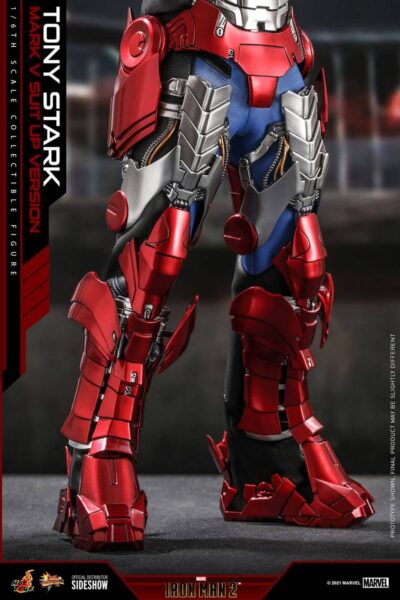 Figura Iron Man Tony Stark Mark V Up Version Hot Toys