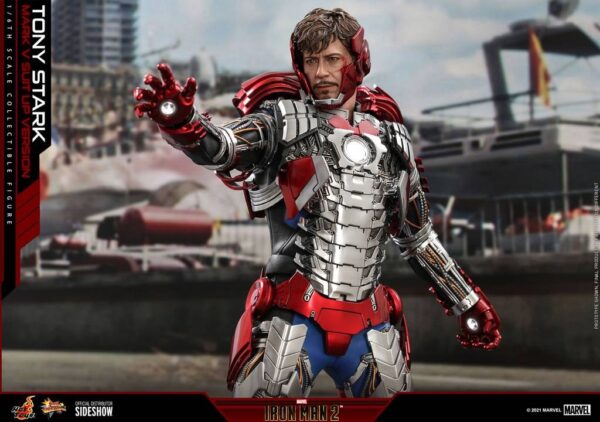 Figura Iron Man Tony Stark Mark V Up Version Hot Toys