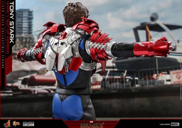 Figura Iron Man Tony Stark Mark V Up Version Hot Toys