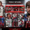 Figura Iron Man Tony Stark Mark V Suit Up Version Deluxe Hot Toys Escala 1/6