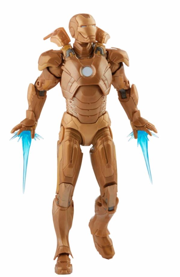 Pack Figuras Happy Hogan y Iron Man Mark XXI The Infinity Saga Marvel Legends