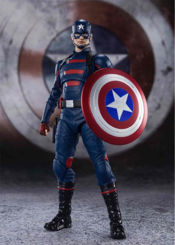 Figura Capitán América John Walker The Falcon And The Winter Soldier S.H. Figuarts