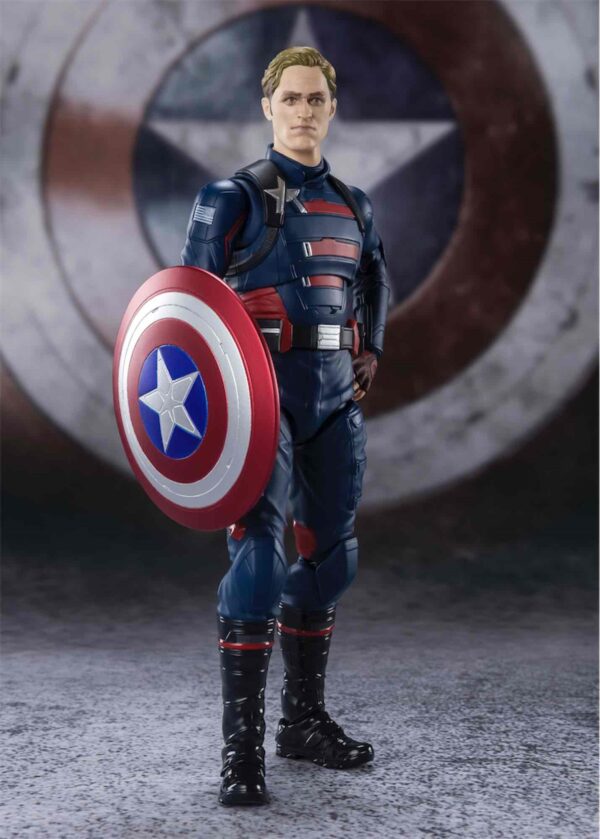 Figura Capitán América John Walker The Falcon And The Winter Soldier S.H. Figuarts