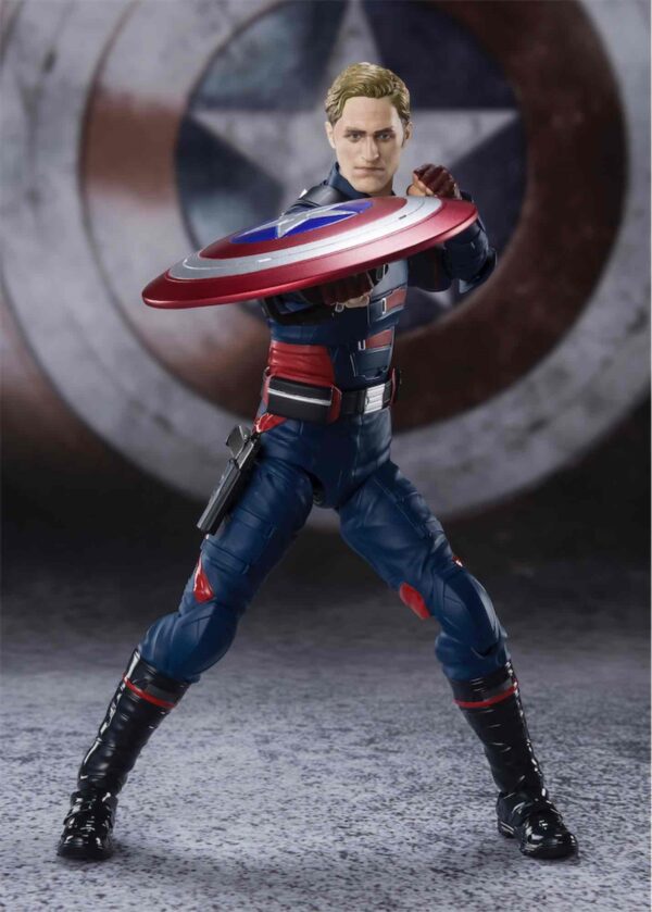 Figura Capitán América John Walker The Falcon And The Winter Soldier S.H. Figuarts