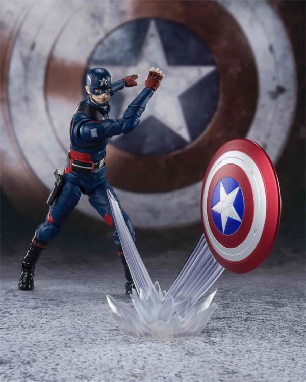 Figura Capitán América John Walker The Falcon And The Winter Soldier S.H. Figuarts