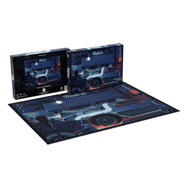 Puzzle regreso Al Futuro DeLorean 1000 Piezas