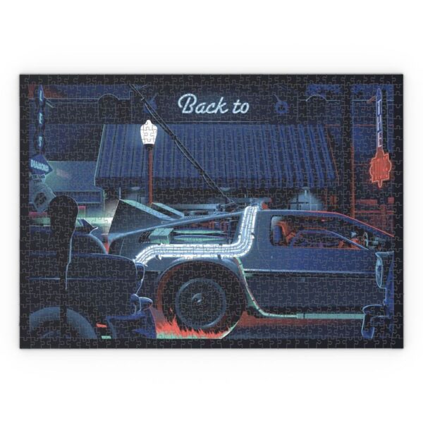 Puzzle regreso Al Futuro DeLorean 1000 Piezas