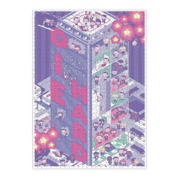 Puzzle Jungla De Cristal Nakatomi Plaza 1000 Piezas