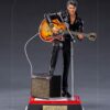 Estatua Elvis Presley 1968 Comeback Deluxe Art Escala 1:10 Iron Studios
