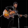 Estatua Elvis Presley 1968 Comeback Deluxe Art Escala 1:10 Iron Studios
