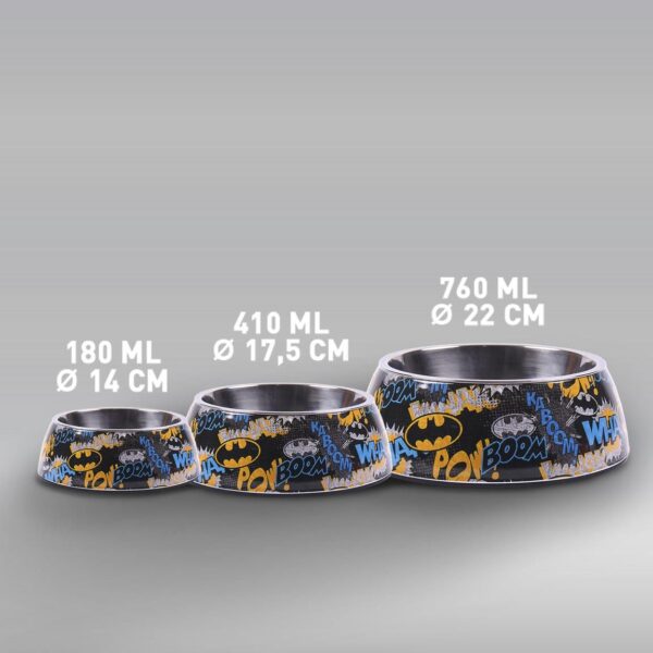Comedero Para Perro Batman Tamaño M