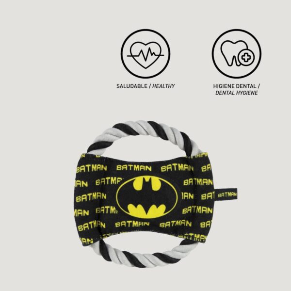 Cuerda Dental Con Sonido Para Perro Batman