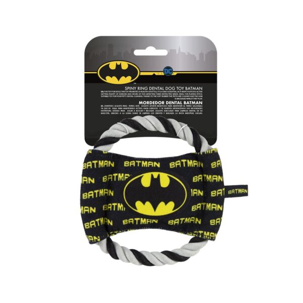 Cuerda Dental Con Sonido Para Perro Batman