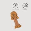 Mordedor Para Perro Con Sonido Star Wars Chewbacca
