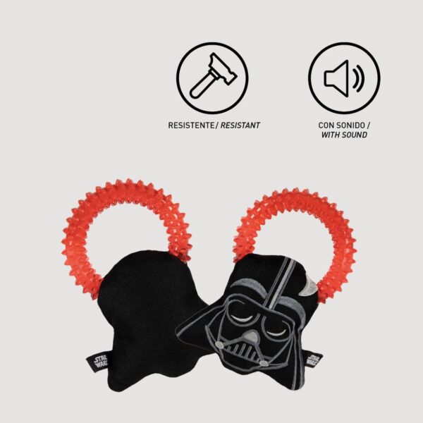 Mordedor Con Sonido Para Perro Star Wars Darth Vader