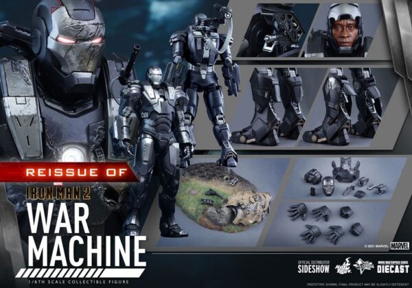 Figura War Machine Iron Man 2 Hot Toys