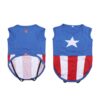Camiseta Para Perro Capitán América Talla XXS
