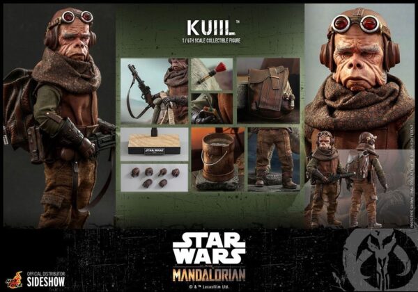Figura Kuiil The Mandalorian Star Wars Hot Toys