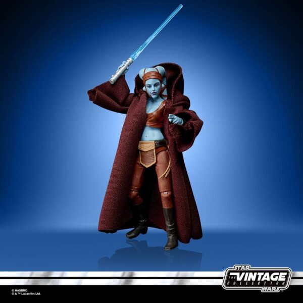 Figura Aayla Secura Star Wars The Clone Wars Vintage Collection 2022 Hasbro