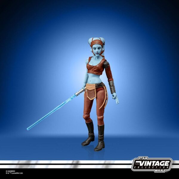 Figura Aayla Secura Star Wars The Clone Wars Vintage Collection 2022 Hasbro